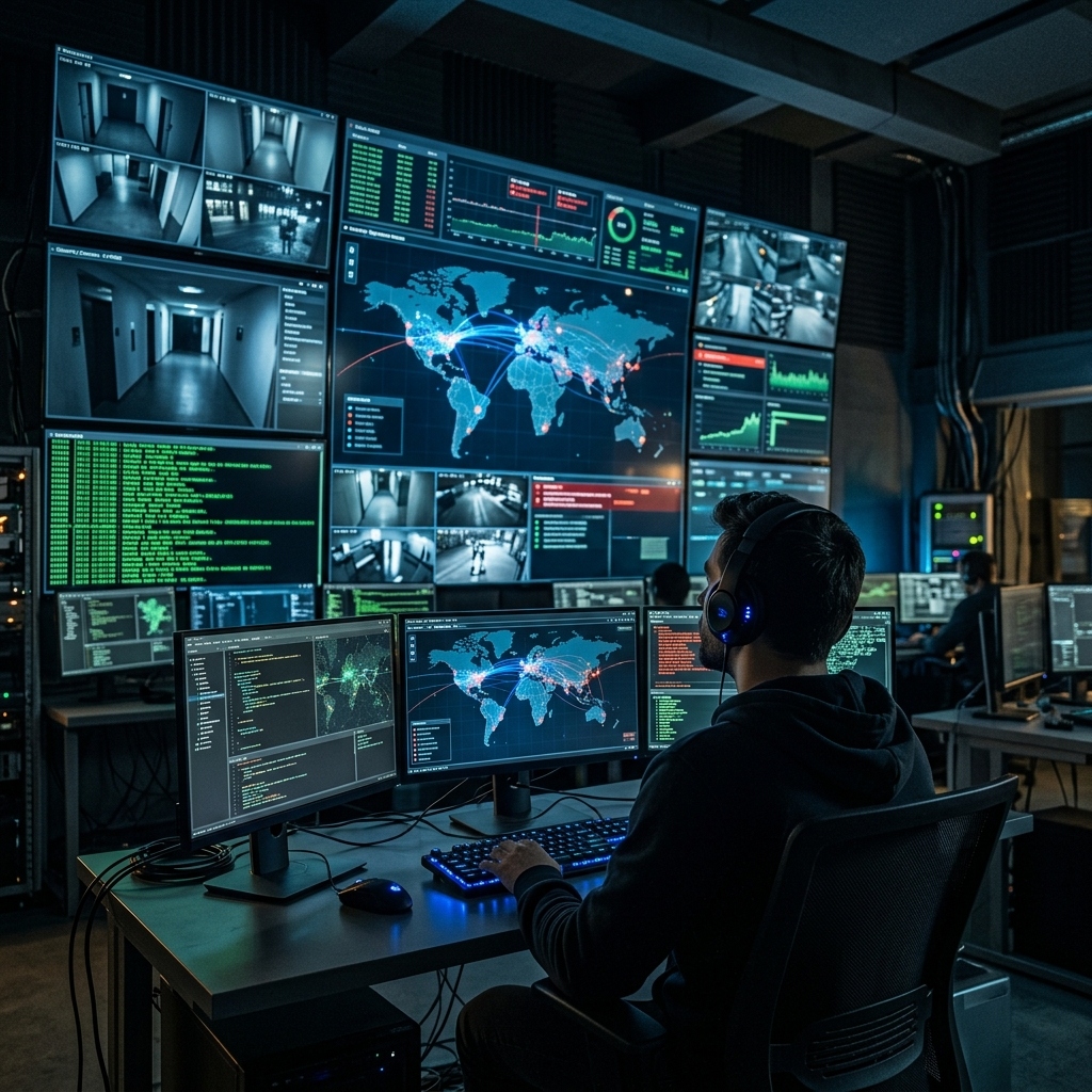Monitoring CCTV